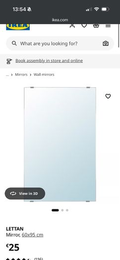 wall mirror