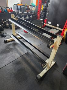 Heavy duty dumbell rack