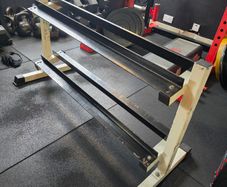 Heavy duty dumbell rack