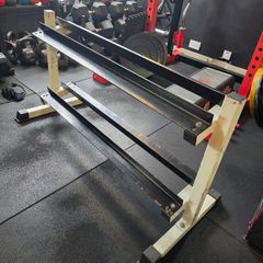 Heavy duty dumbell rack