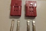 Electric Forktruck Battery Plugs.