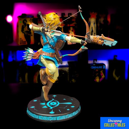 Legend of Zelda Breath of the Wild Link First 4 Figures Statue