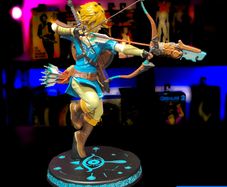 Legend of Zelda Breath of the Wild Link First 4 Figures Statue