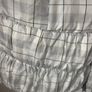 Edina ronay check down filled white & black tie belt coat size 12 Image 4