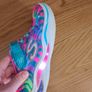 Girls light up rainbow shoes Skechers trainers uk 1.5 eur 34 Image 5