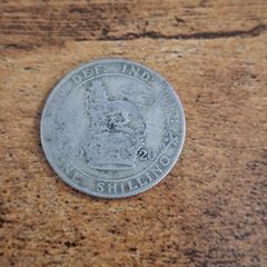 Great Britain UK 1920, One Shilling, George V, Silver Coin - free standard postage