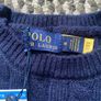 Blue Polo Ralph Lauren Cable Knit Jumper Image 6