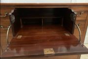 Georgian Mahogany Chest of Drawers with Secretaire