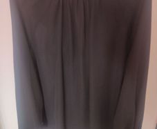 Black long sleeve Primark blouse size UK18 EU46 Perfect condition postage included