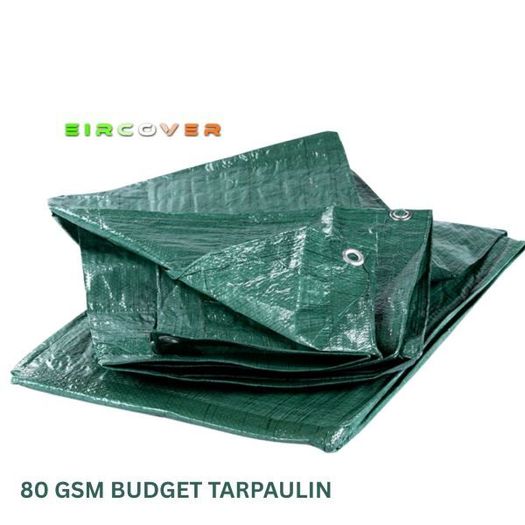 Economy Tarpaulin 4.5m x 6m (15' - 20') 110 gsm