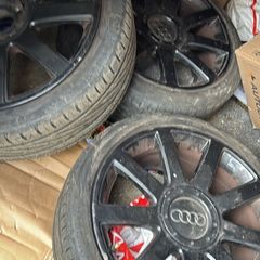 audi mk1 tt wheels 9 spoke with caps