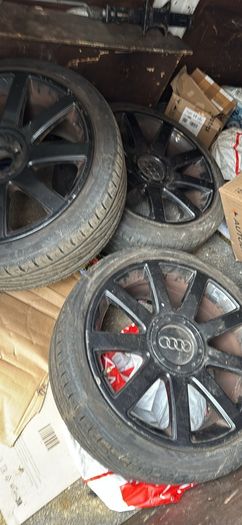 audi mk1 tt wheels 9 spoke with caps