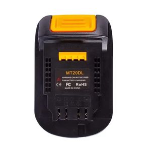 MT20DL Battery Adapter for Makita 18V BL1830 BL1815 BL1860 Li-ion Battery Convert To for Dewalt 18V 20V DCB200 Power Tools Use