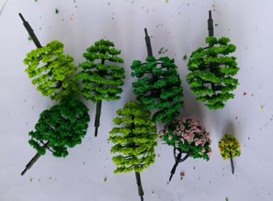 New Model Trees Pack H    (Hornby Bachmann MicroScalextric Scenic Lima Carrera Train wargames scalextric )