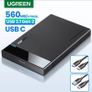 1TB USB-C portable external SATA SSD drive storage Image 2