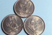 Uncirculated Irish pennies
