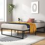 Double Bed Frame - 4ft6 (135 x 190 cm) - 14.2 Height - Metal Bed Base Image 9