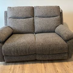 Grey Recliner Sofa Like New