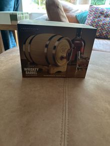 Whiskey Barrel Drink Dispenser