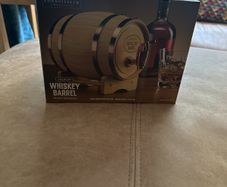Whiskey Barrel Drink Dispenser