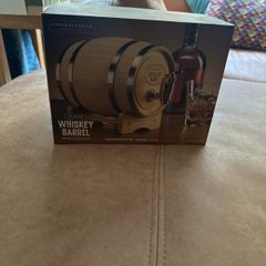 Whiskey Barrel Drink Dispenser
