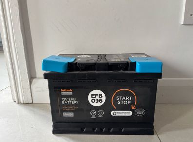 Car battery EFB 096 Warranty 12/2029, receipt