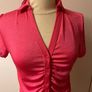 Pink orange tops x2 Image 2
