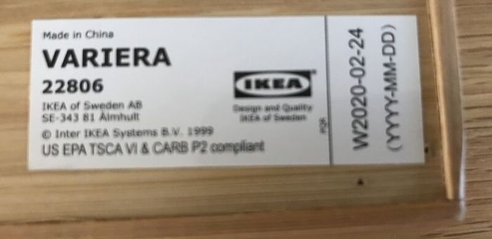 6 Compartment Cutlery Tray - NEW (49.5 x 31.5cm)