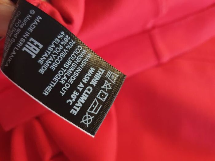 M&s Red Dress Size Uk 12