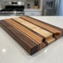 Made to Order Chopping Boards - Serving Trays - Walnut, Ash, Padouk, Purpleheart, Cherry, Maple, Oak - Any Design Boards Image 7