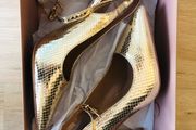 Carvela Gold High Heel shoes