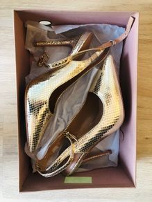 Carvela Gold High Heel shoes