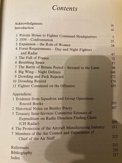 War book:'Dowding And Headquaters Fighter Command'
