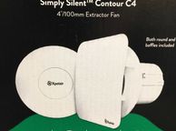 main image for ad SImply Silent Bathroom Fan 4" with Humidistat