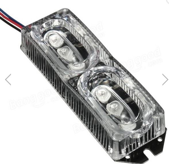 12V 6LEDs  Warning  Light  Strobe Flashing Emergency Lamp