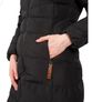Trespass long waterproof black coat Image 5