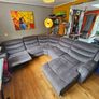 Sofa. Corner , L-Shape with recliners. Image 5