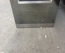 Candy Single Oven and Grill Chrome