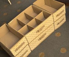 IKEA organisers storage boxes set of 6