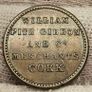 Ireland 19th Century William Fitz Ribbon and Co. Merchants Cork Farthing Beautiful Condition! Image 2