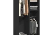 Wardrobe Black 100x50x200 cm