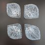 Crystal Bohemia Labyrinth 25.5cm Vases Set of 4 Czech Crystal  Adverts.ie title Image 6