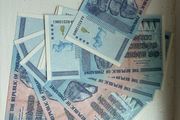 Zimbabwe dollars bank notes UNC souvenir 5 pcs