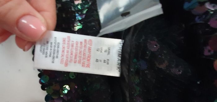 PRIMARK sparkly sequinned top Sz 16 - Bnwt Rrp 20