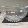 Vintage Pressed Glass Dessert Serving Bowls Pair Image 7