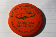 Jaguar E-Type badge 40th Anniv.