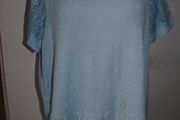 George light blue lace top size UK16 EU44 Perfect condition Postage included