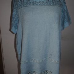 George light blue lace top size UK16 EU44 Perfect condition Postage included