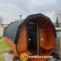 Barrel sauna