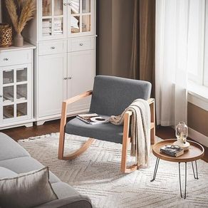 Rocking chair light grey FREE DELIVERY
